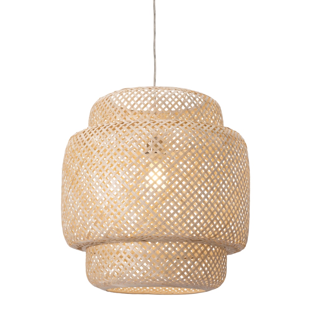 Zuo Modern Finch Ceiling Lamp, 18-9/10inW, Natural