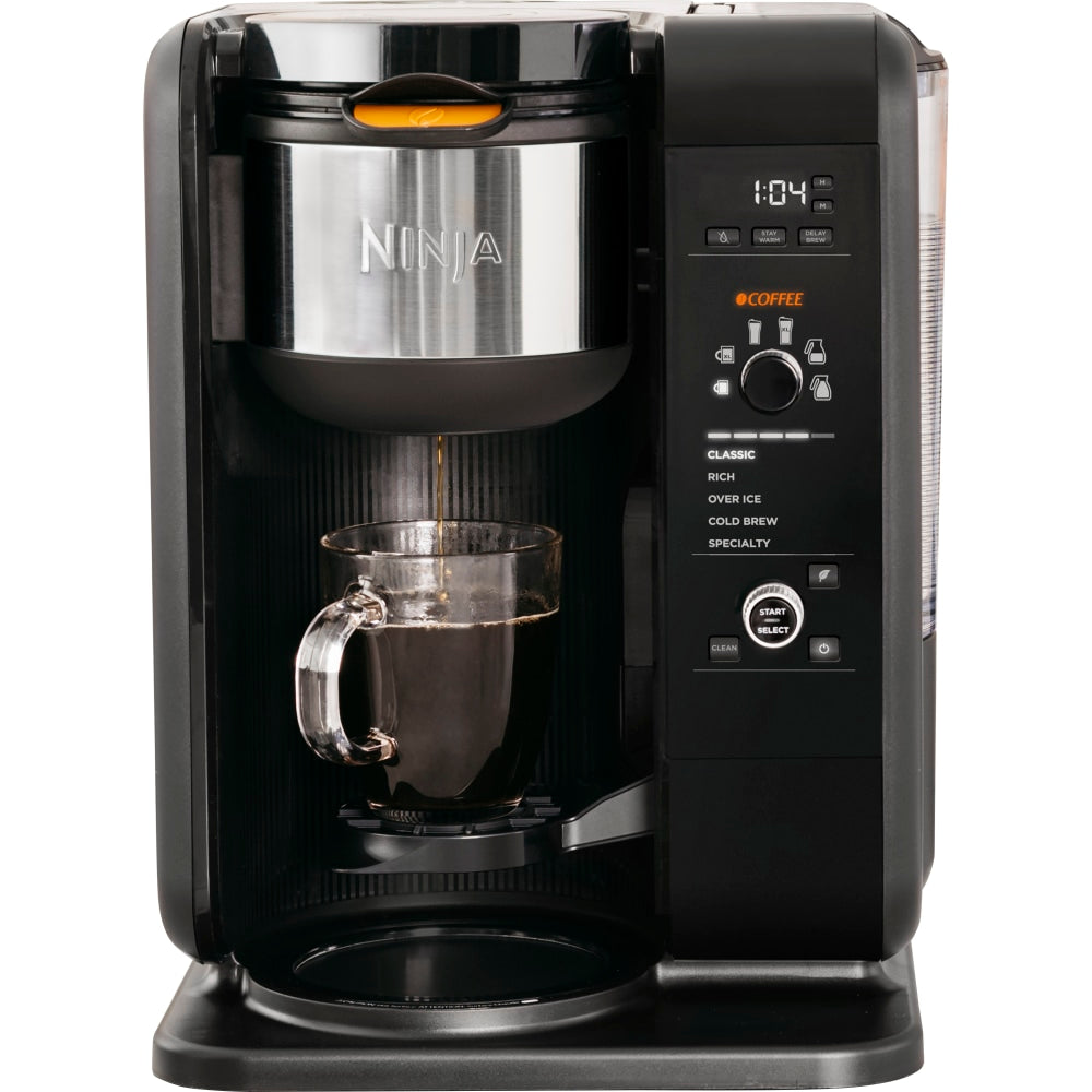 Ninja CP307 10-Cup Hot & Cold Brewed System, Black