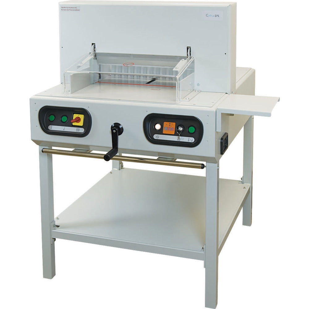 Formax Cut-True 27S Semi-Automatic Guillotine Paper Cutter With LED Laser Line, 18.9in