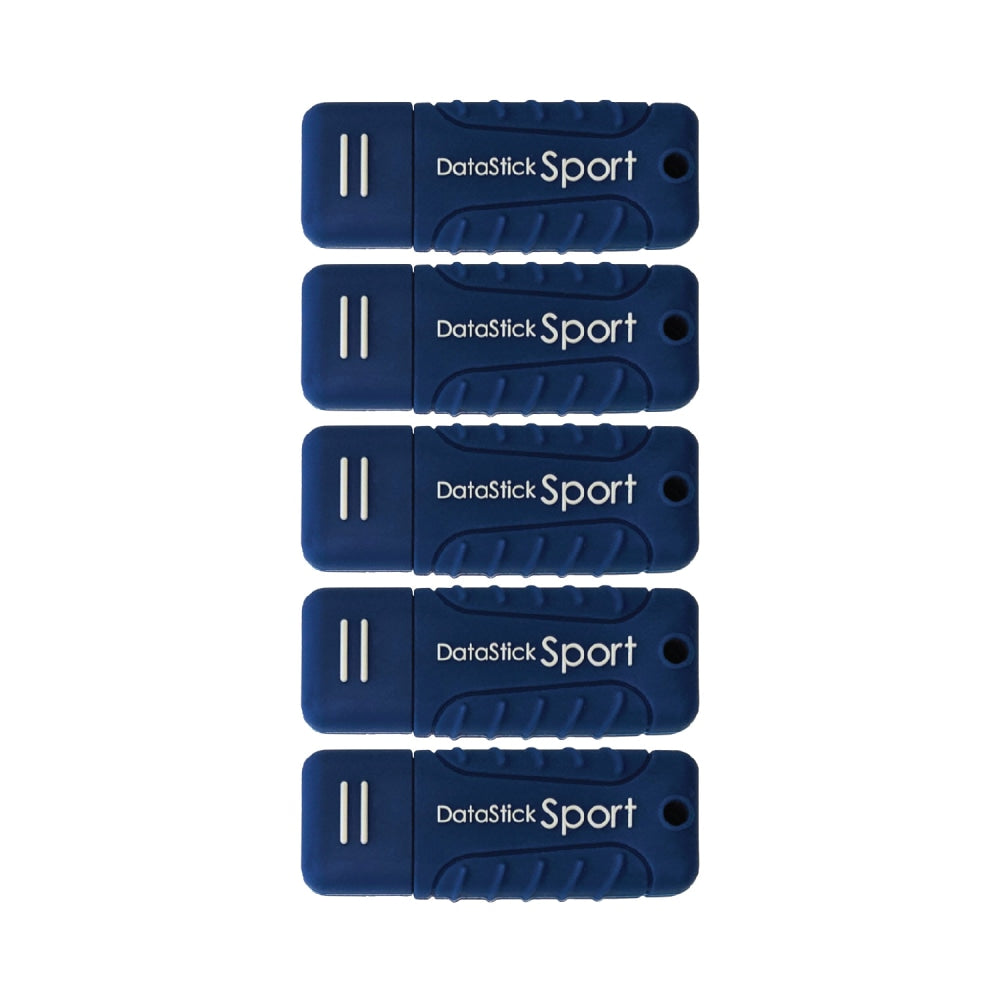 Centon DataStick Pro USB 3.0 Flash Drives, 16GB, Sport Blue, Pack Of 5 Flash Drives, S1-U3W2-16G-5B