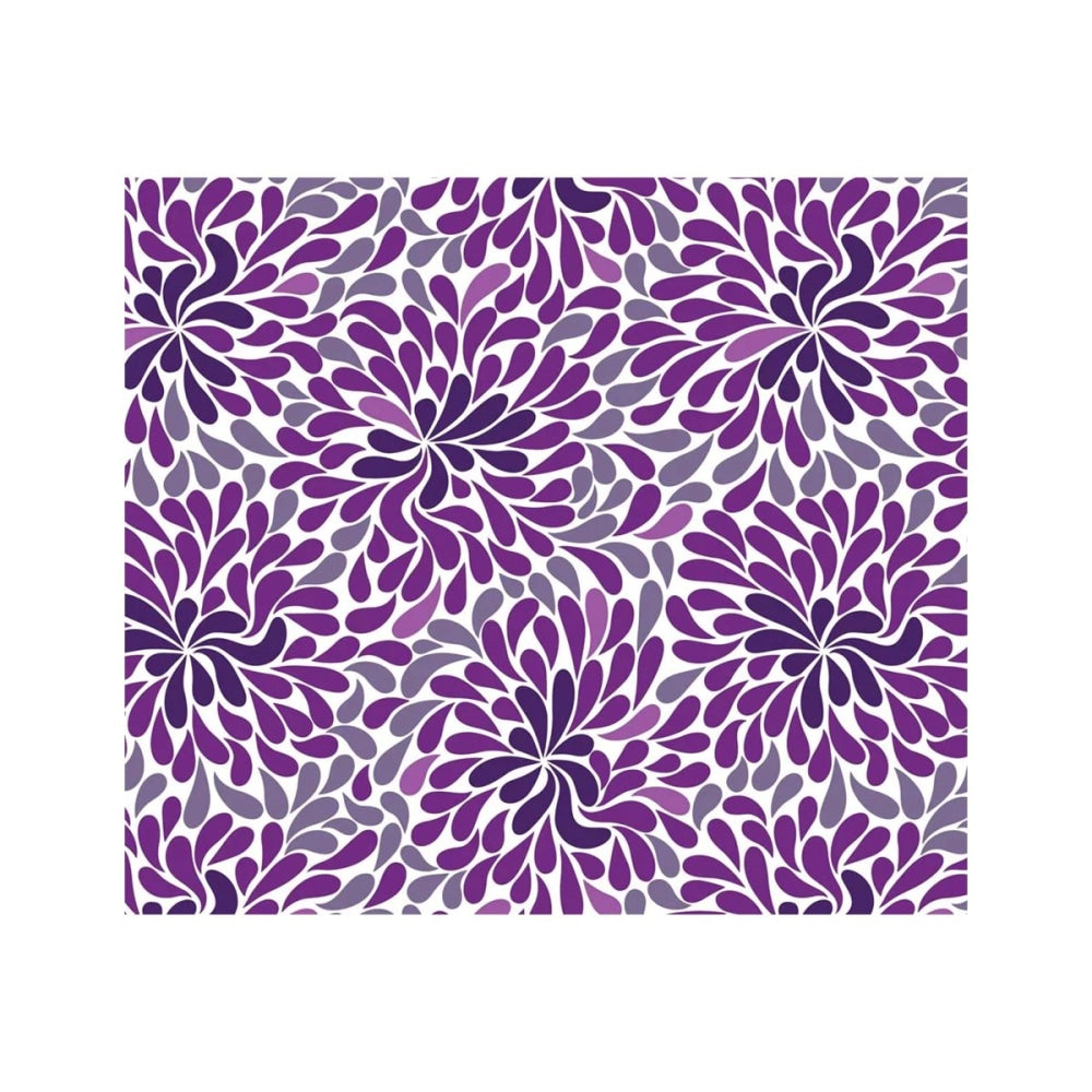 Deflecto FashionMat - Floor mat for home, home office - rectangular - 89 x 101.6 cm - purple rain