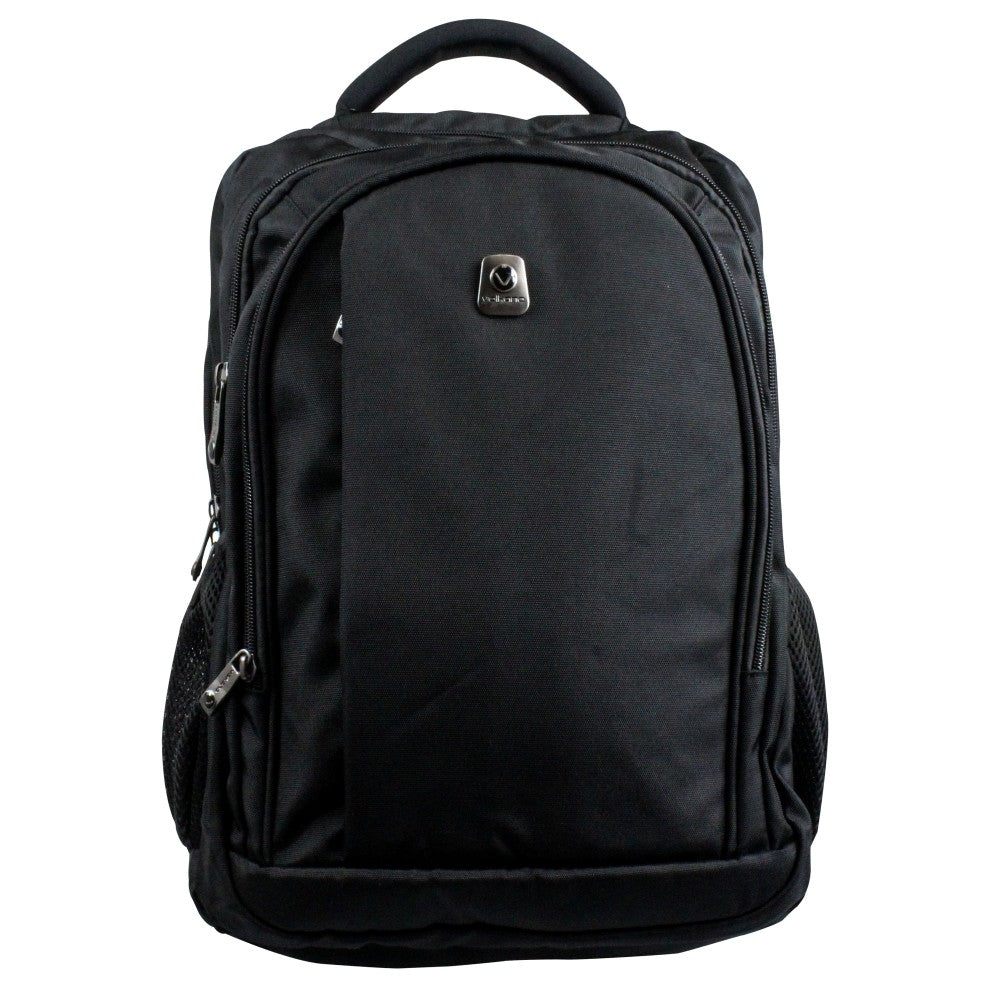 Volkano Stealth Series Backpack With 15.6in Laptop Pocket, Black