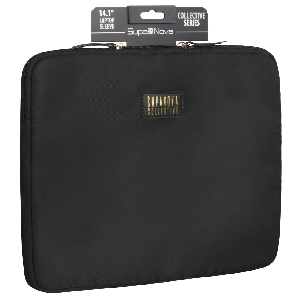 Volkano SupaNova Collective Laptop Sleeve For Laptops Up to 14.1in, Black