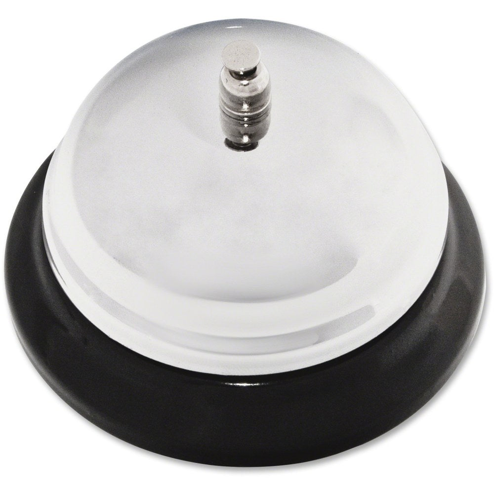 Call Bell, 3 3/8in Diameter, Chrome