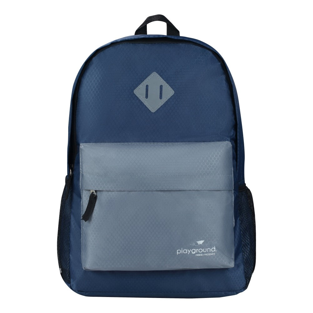 Playground Hometime Backpack, Navy/Gray