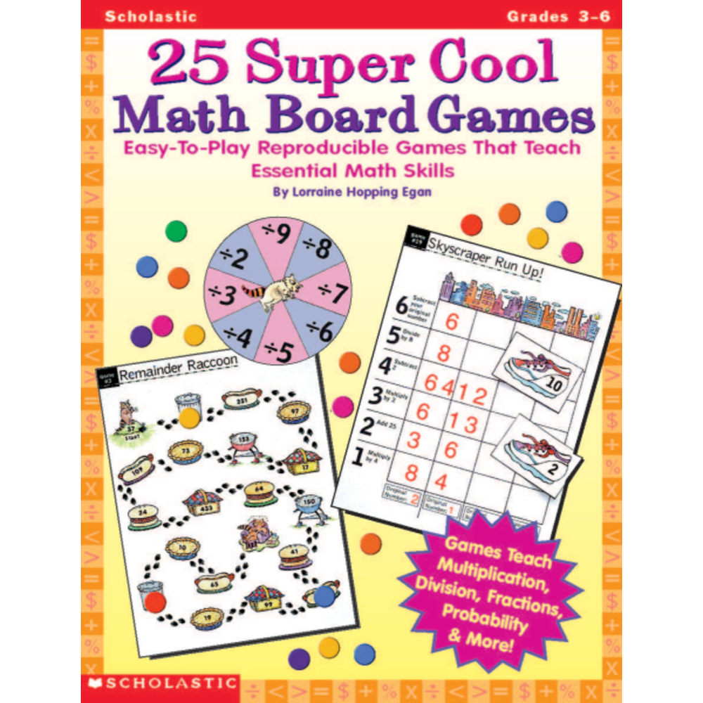 Scholastic Math Board Games