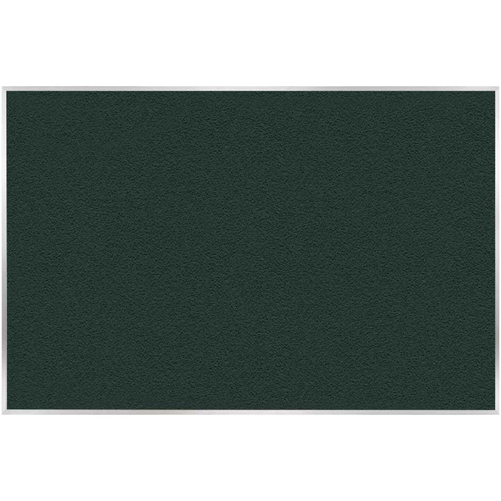 Ghent Vinyl Bulletin Board, 48in x 120in, Aluminum Frame, Ebony