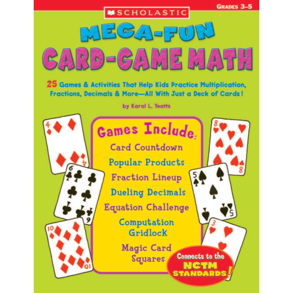 Scholastic Card Game - Math