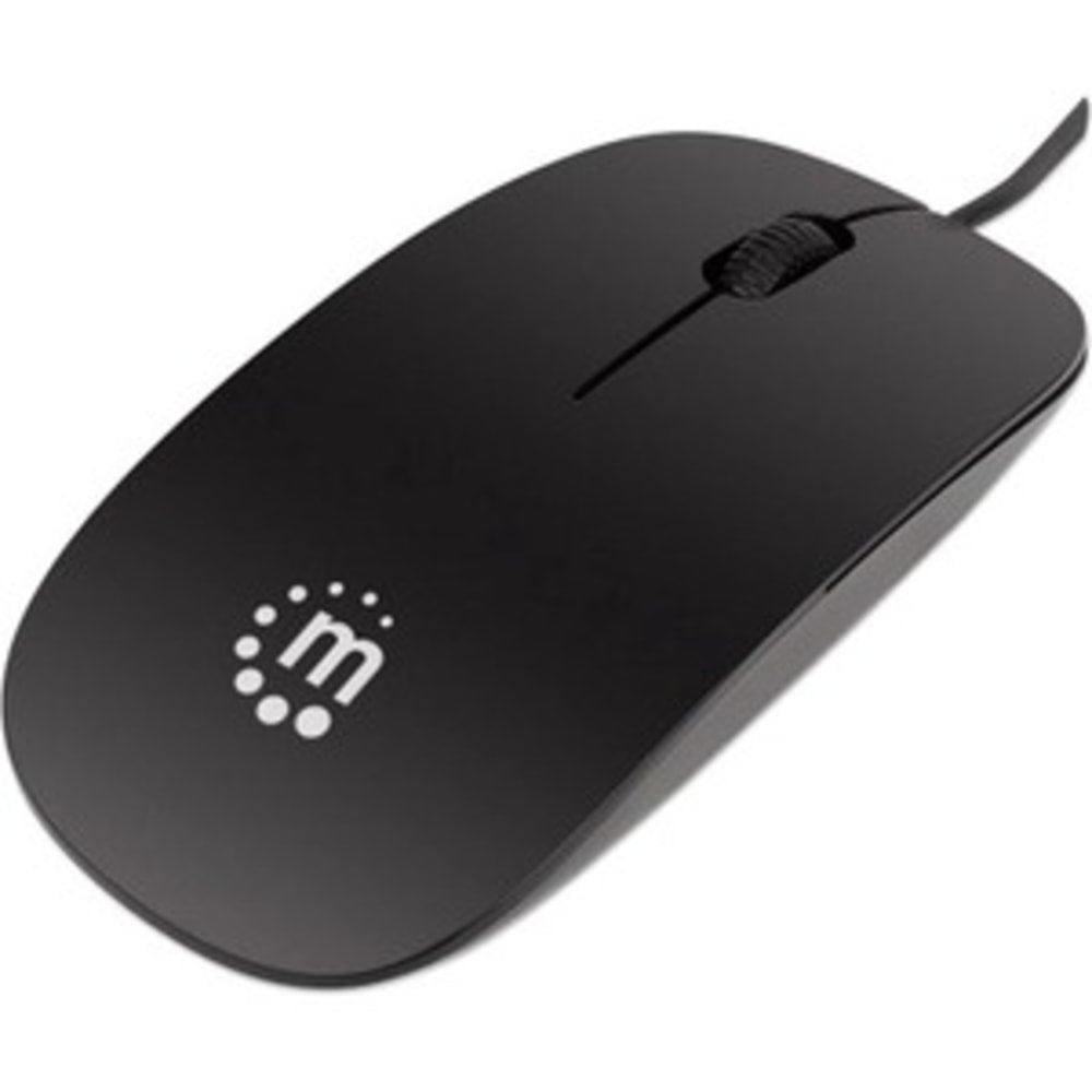 Manhattan USB Optical Mouse, Black