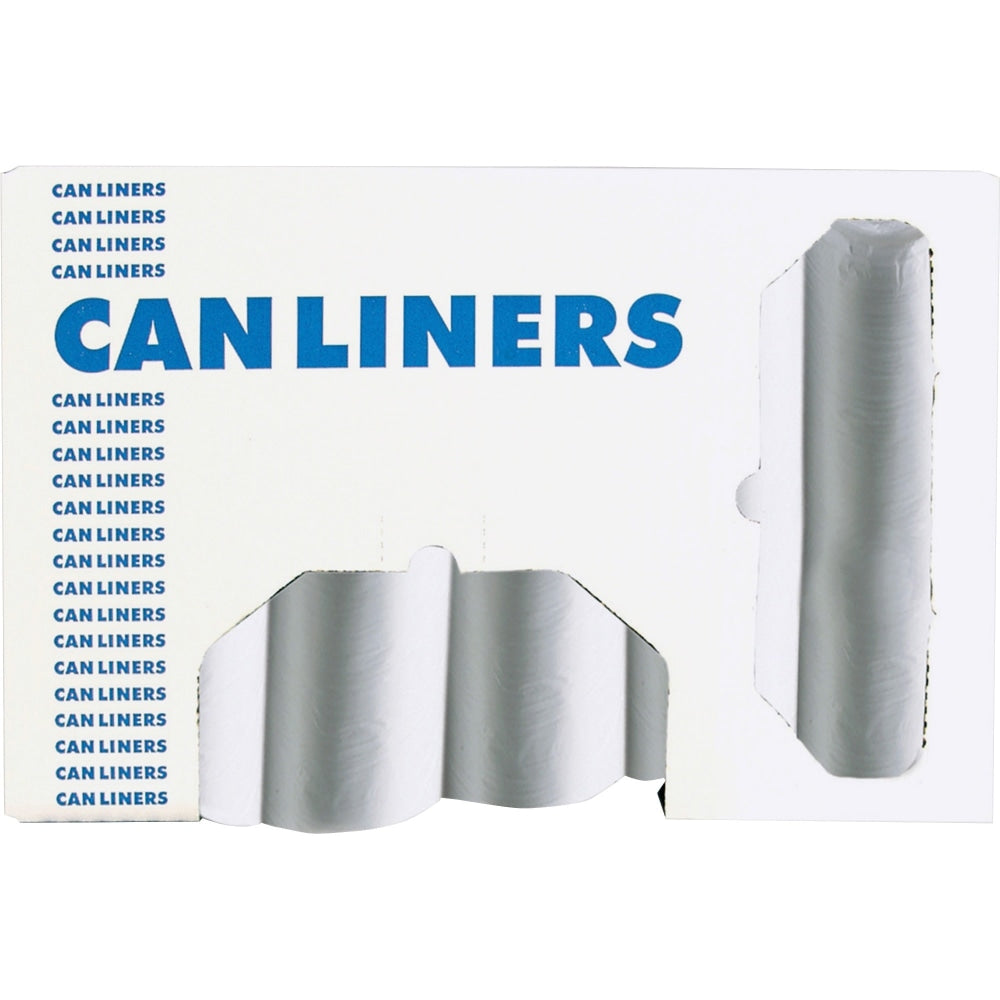 Heritage High Density Coreless Can Liner - 30in Width x 37in Length - 0.31 mil (8 Micron) Thickness - High Density - Natural - Polyethylene - 20/CartonCan - Multipurpose