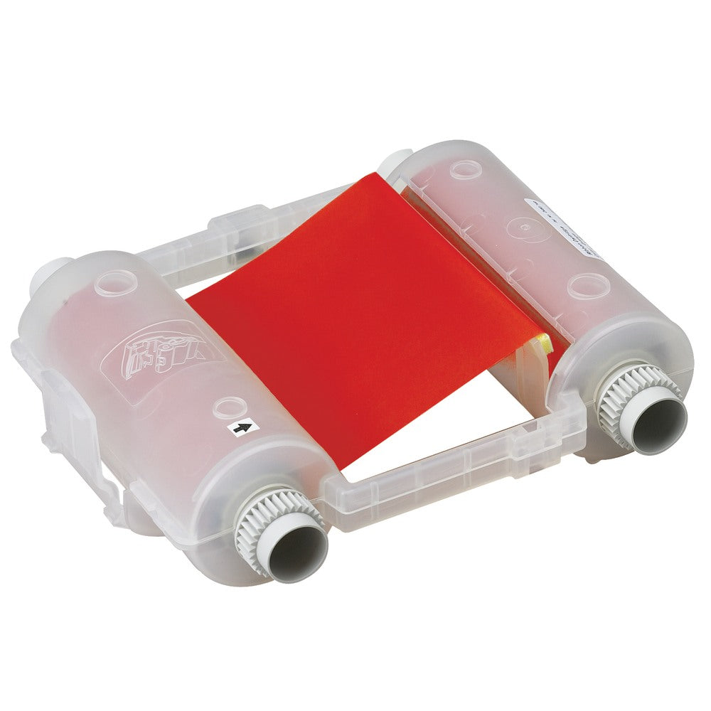 Brady GlobalMark Printer Ribbon, 4.11in x 200ft, Red