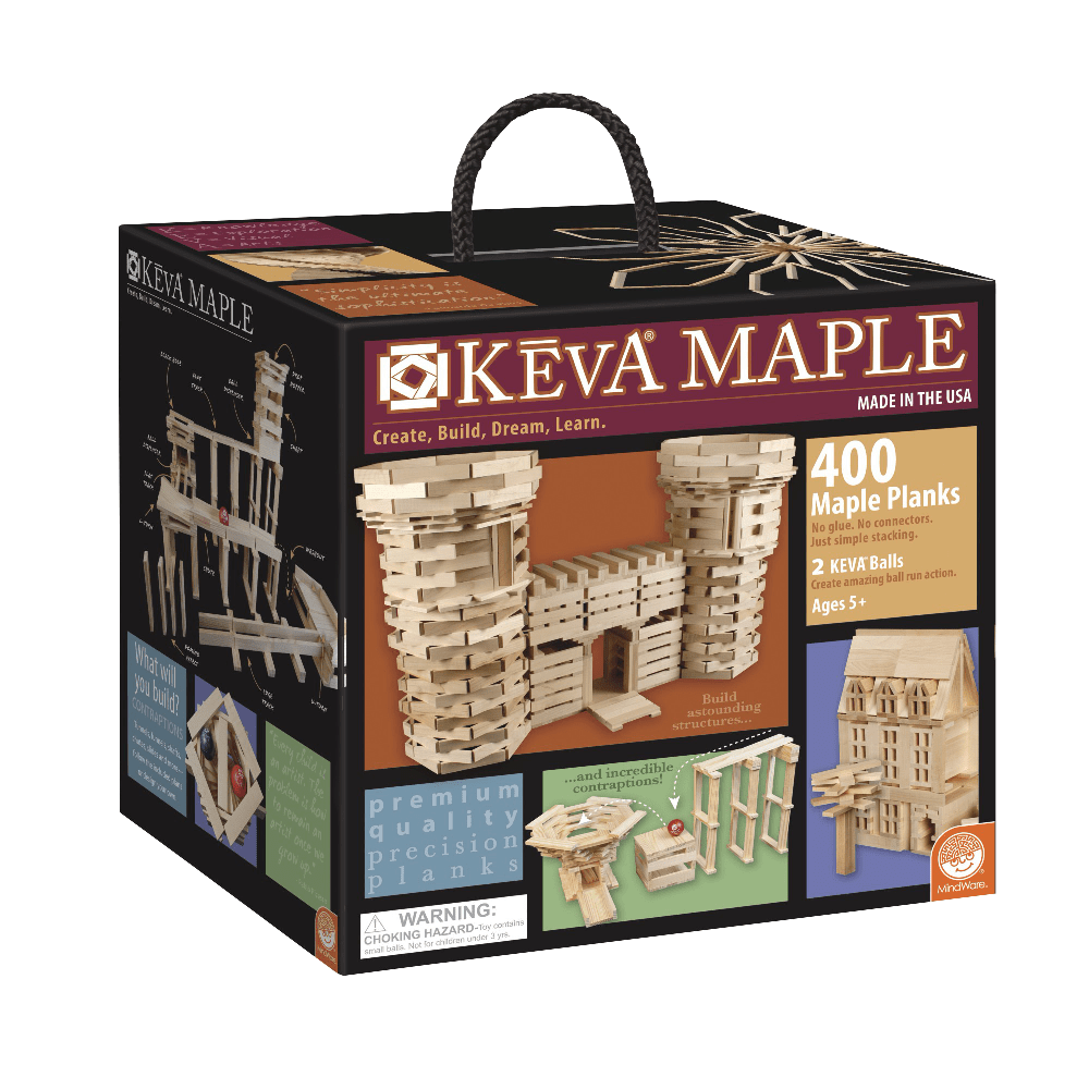 KEVA Maple Plank Set, 400-Plank