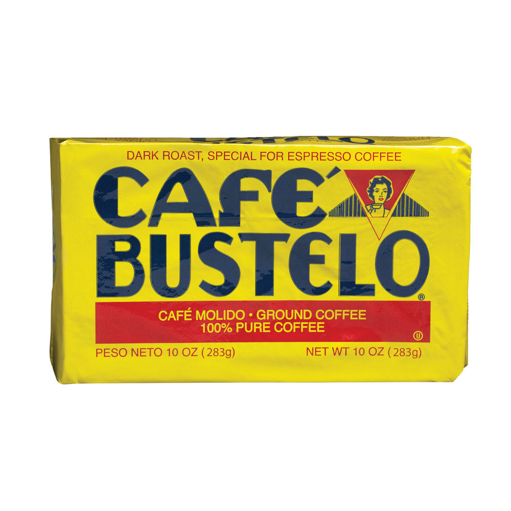 Cafe Bustelo Espresso Coffee, Dark Roast, 10 Oz Per Bag Can