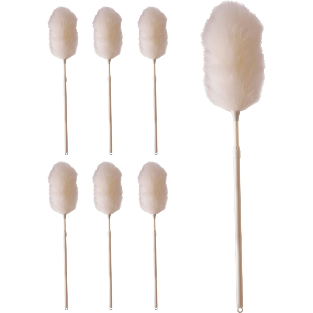 Ettore Lightweight Lambswool Duster - Lambs Wool Bristle - 42in Handle Length - 6 / Carton