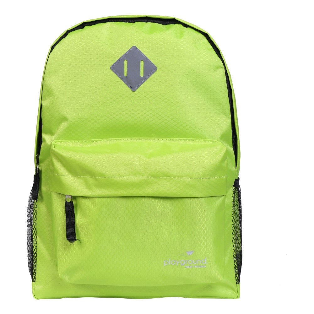 Playground Hometime Backpack, Neon Yellow
