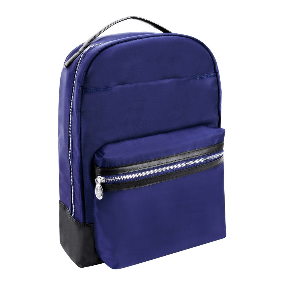McKlein N-Series Parker Nano Tech Backpack With 15in Laptop Pocket, Navy