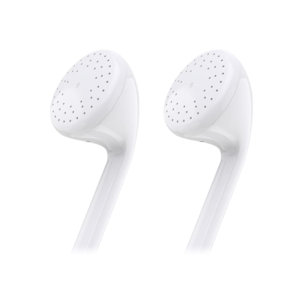 4XEM Earphones For iPhone/iPod/iPad - Earphones - ear-bud - wired - 3.5 mm jack - white - for P/N: 4XUSBC35MMB, 4XUSBC35MMW