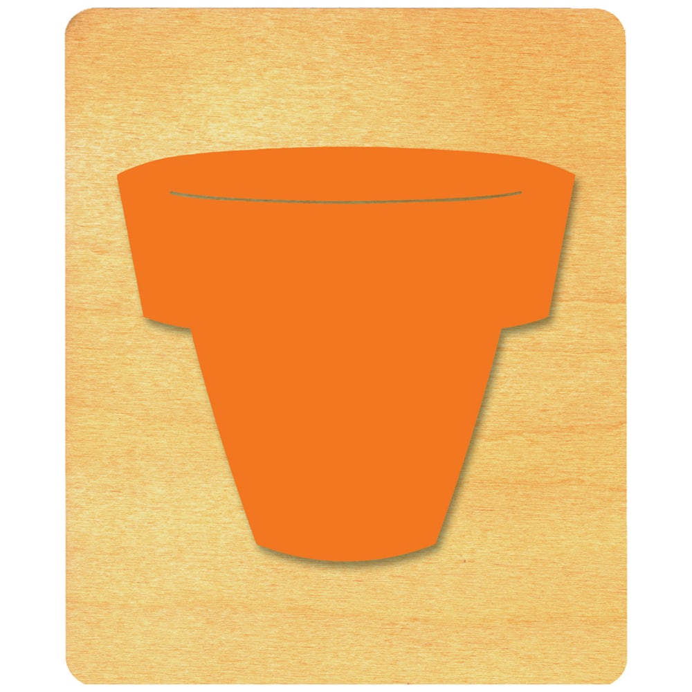 Ellison Prestige SureCut Die, Plants & Flowers, Large, Flower Pot