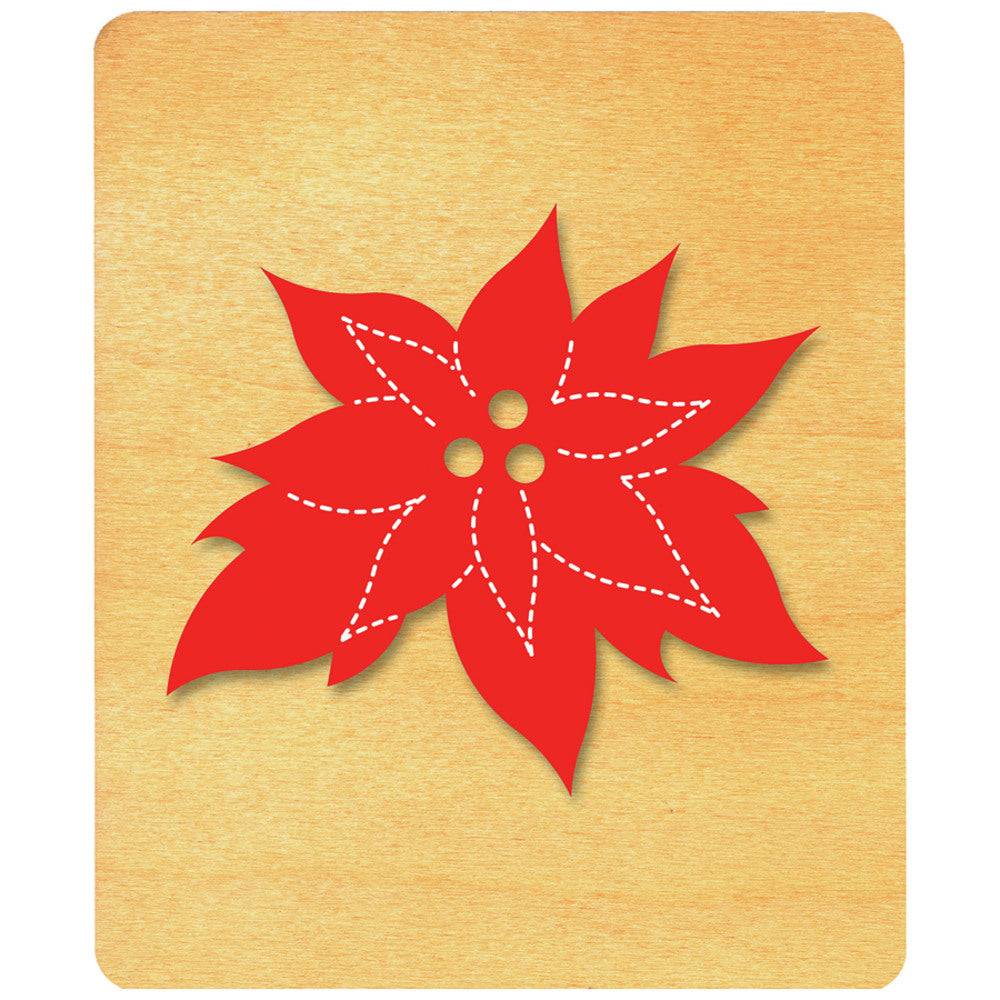 Ellison Prestige SureCut Die, Plants & Flowers, Large, Poinsettia