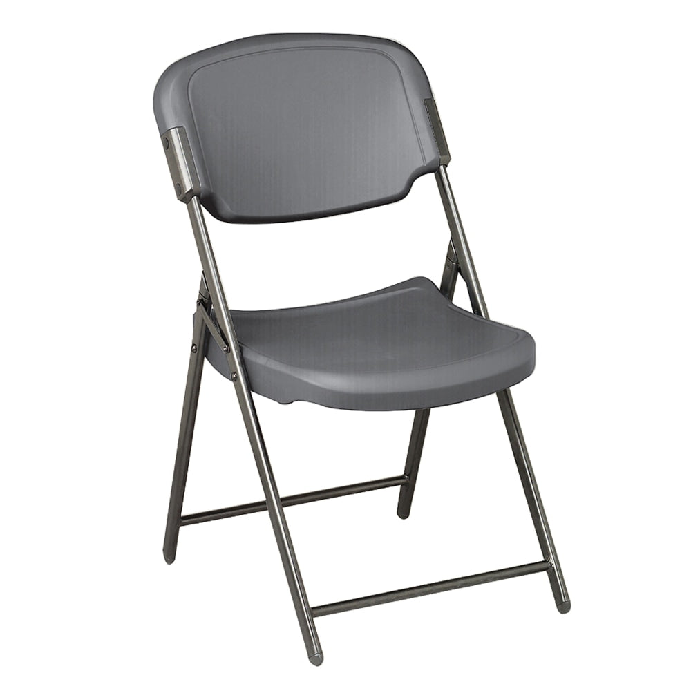 Iceberg Rough "n Ready Folding Chair, Charcoal