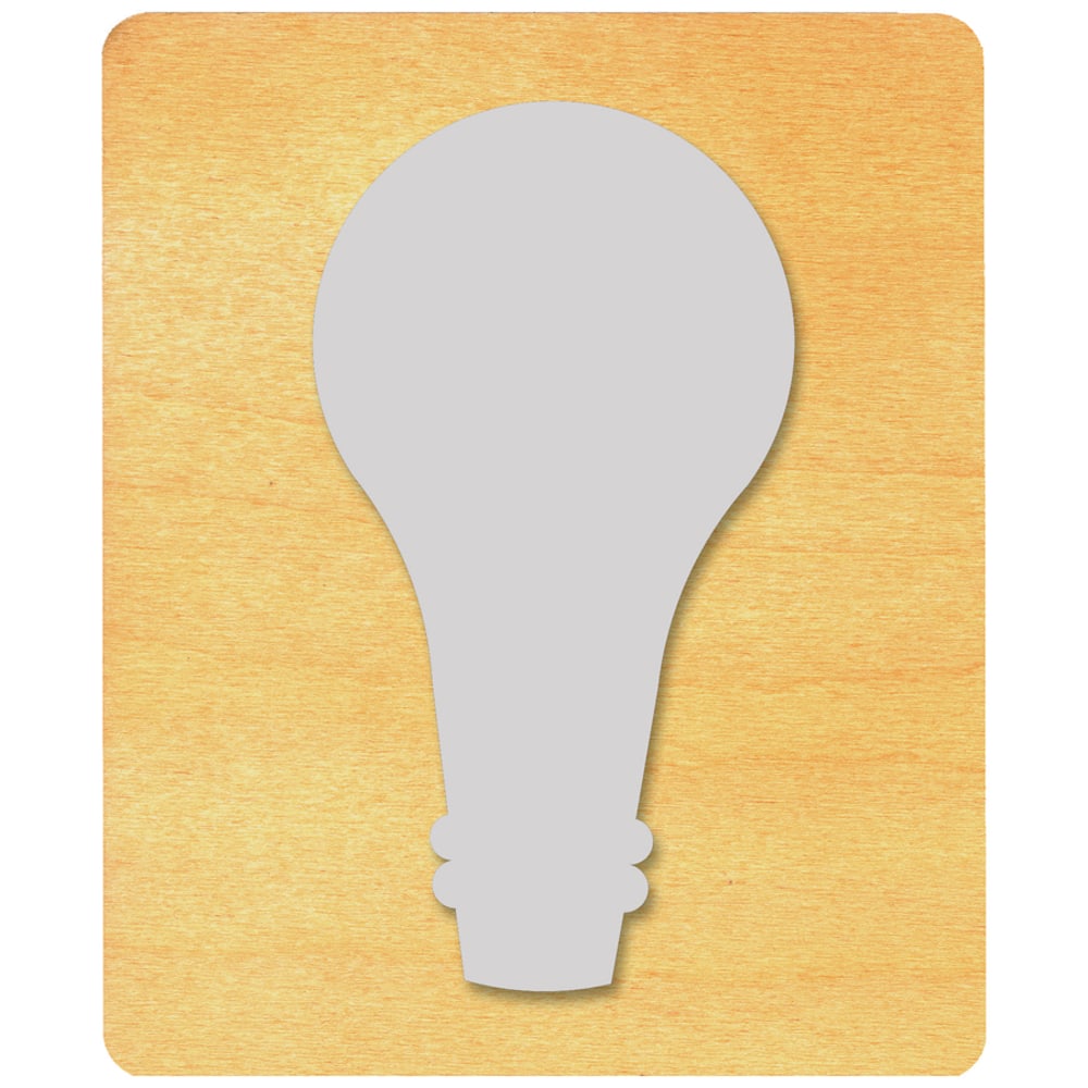 Ellison Prestige SureCut Die, Science & Weather, Large, Light Bulb