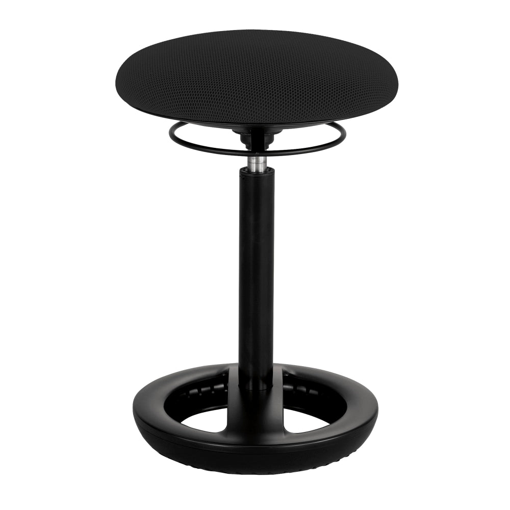 Safco Twixt Active Seating Chair, Desk Height, Black