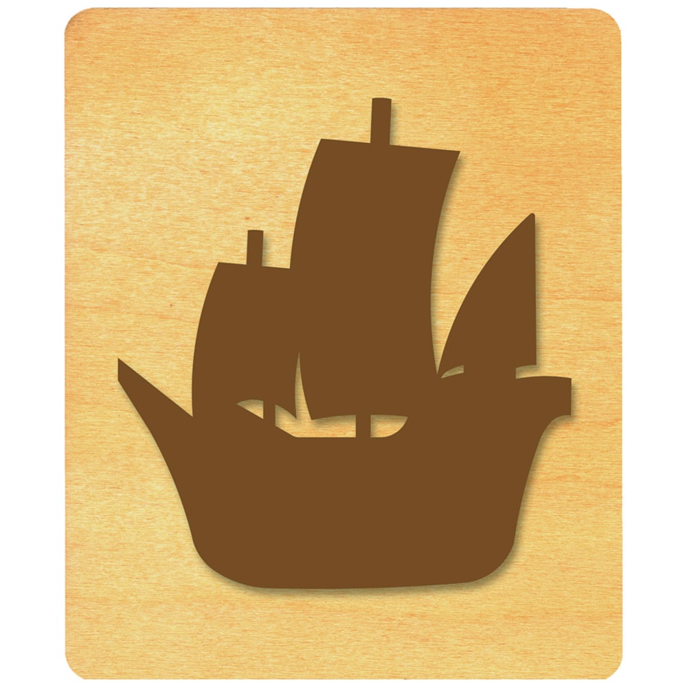 Ellison Prestige SureCut Die, Community & Transportation, Large, Sailing Ship
