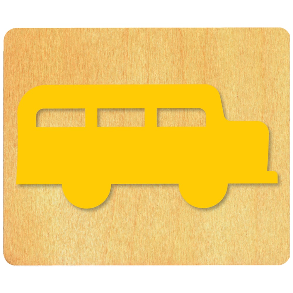 Ellison Prestige SureCut Die, Community & Transportation, Large, School Bus #1A