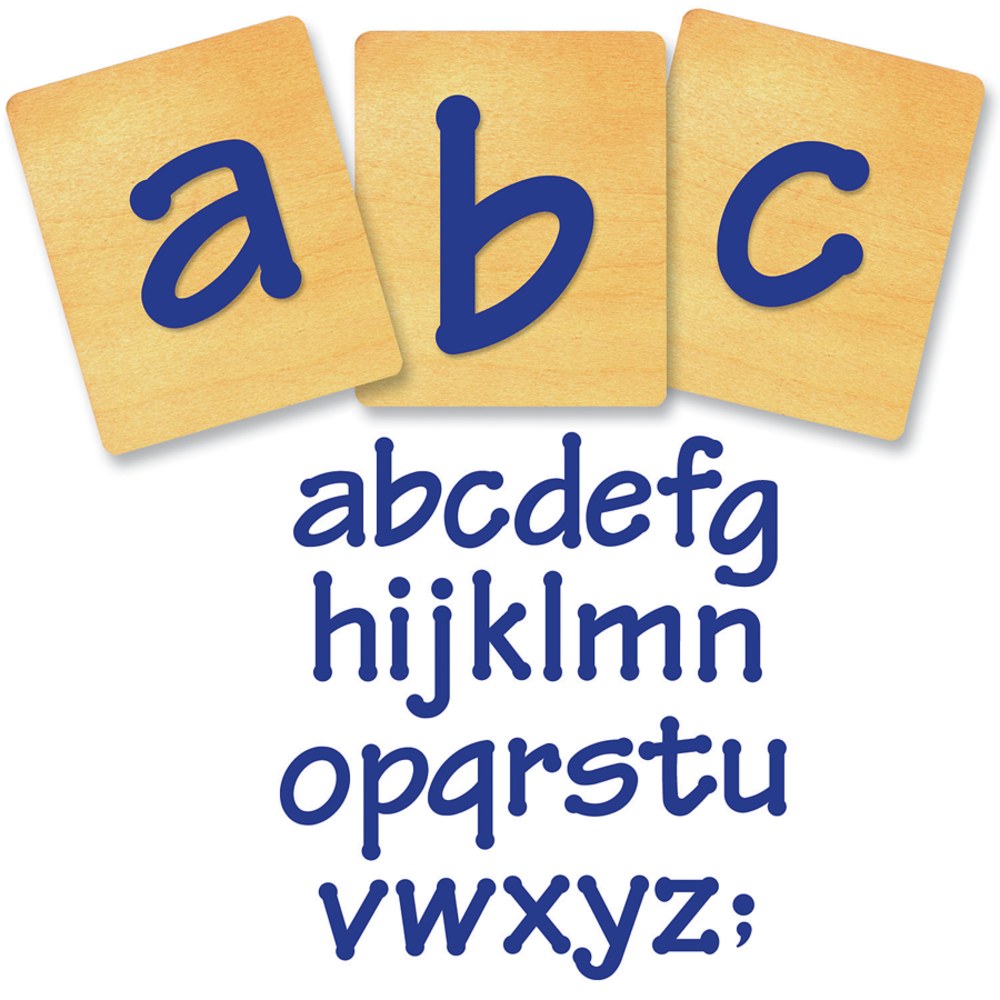 Ellison Prestige SureCut Alphabet Set, 4in, Lollipop Lowercase Letters