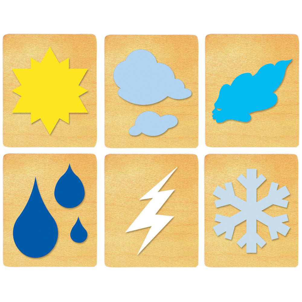 Ellison Prestige SureCut Set, Science & Weather, Large, Weather (6 Die Set)