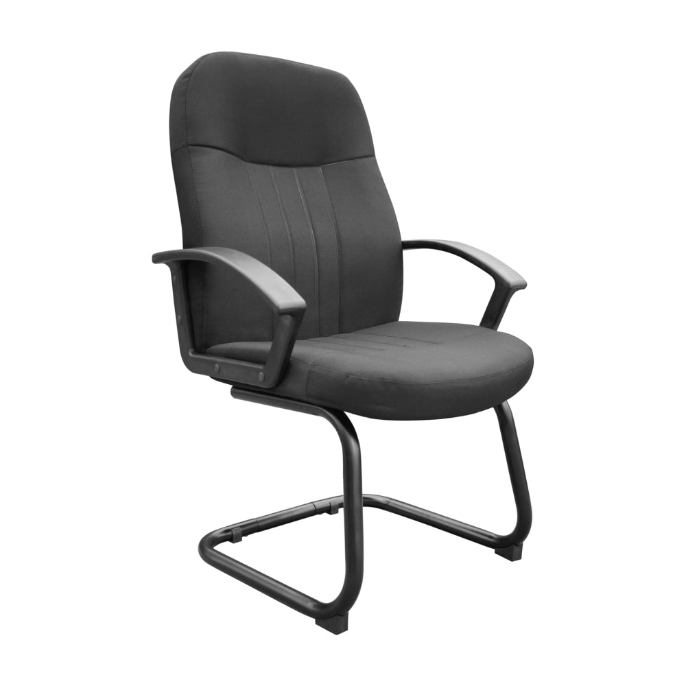 Boss Office Products Fabric Guest Chair, Black