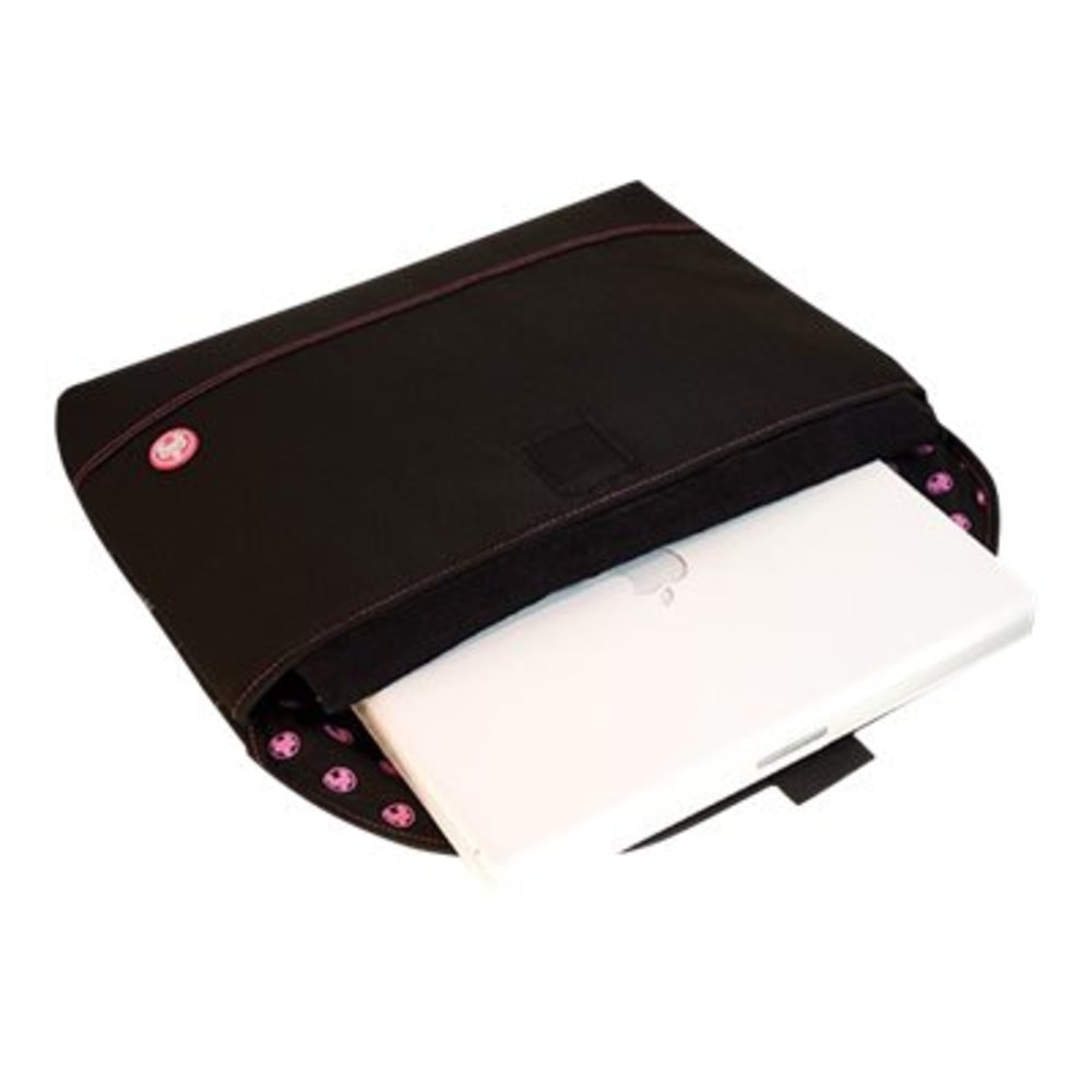 Mobile Edge Sumo 11.6in Chromebook or 12in MacBook Nylon Sleeve - Notebook sleeve - 11.6in - 12in - black - for Apple PowerBook (12 in, 12.1 in)