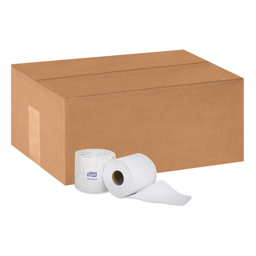 Tork 2-Ply Septic Safe Bath Tissue, White, 616 Sheets per Roll, Case of 48 Rolls