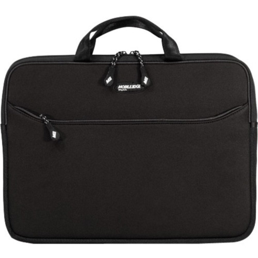 Mobile Edge Slipsuit Notebook Sleeve - 10.8in x 15.5in x 2in - Neoprene - Black, Platinum