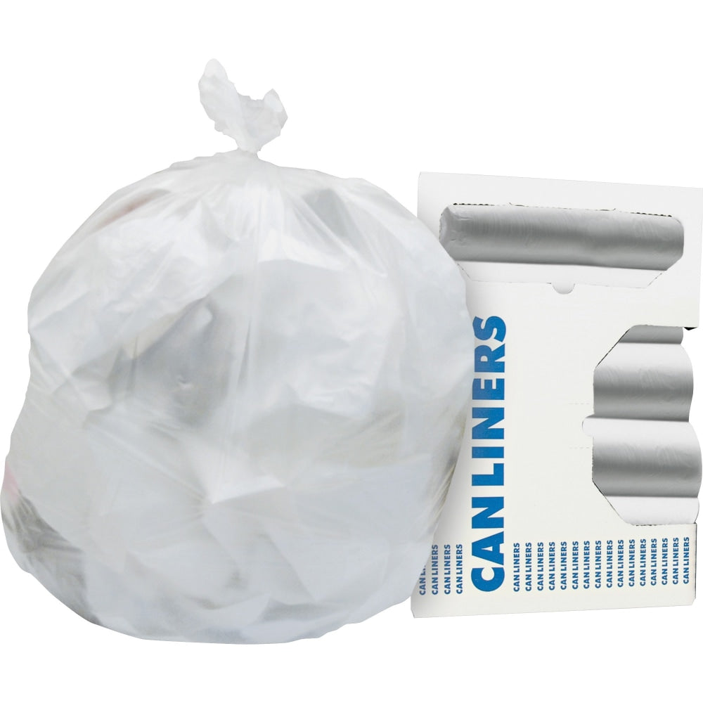 Heritage Standard High Density Coreless Roll Liners - 30 gal Capacity - 30in Width x 37in Length - 0.51 mil (13 Micron) Thickness - High Density - Natural - High-density Polyethylene (HDPE) - 20/Carton - Can