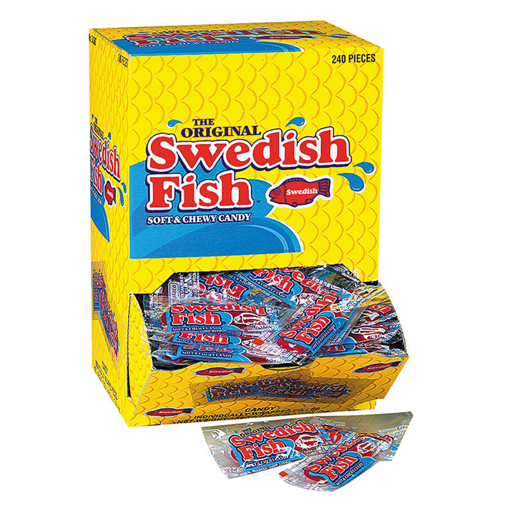 Swedish Fish, 46.5 Oz., Box Of 240