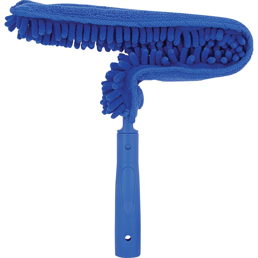 Ettore MicroSwipe Ceiling Fan Duster - MicroFiber Bristle - 11.5in Overall Length - 1 Each