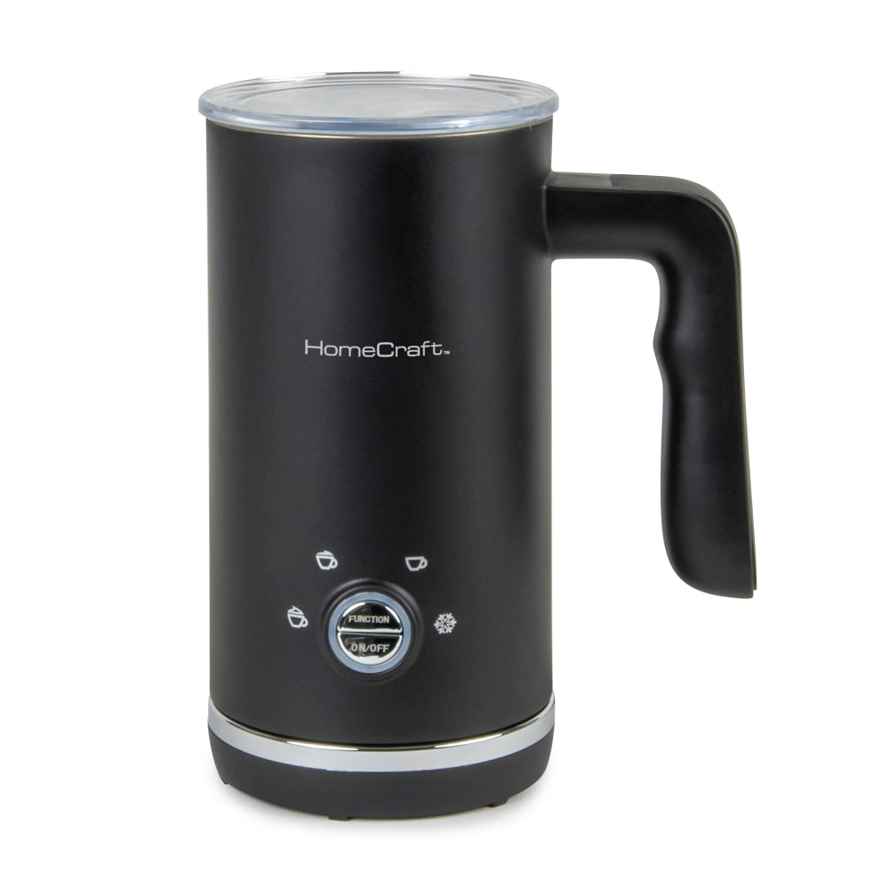 Nostalgia Electrics HomeCraft 4-in-1 Electric Milk Frother, Black