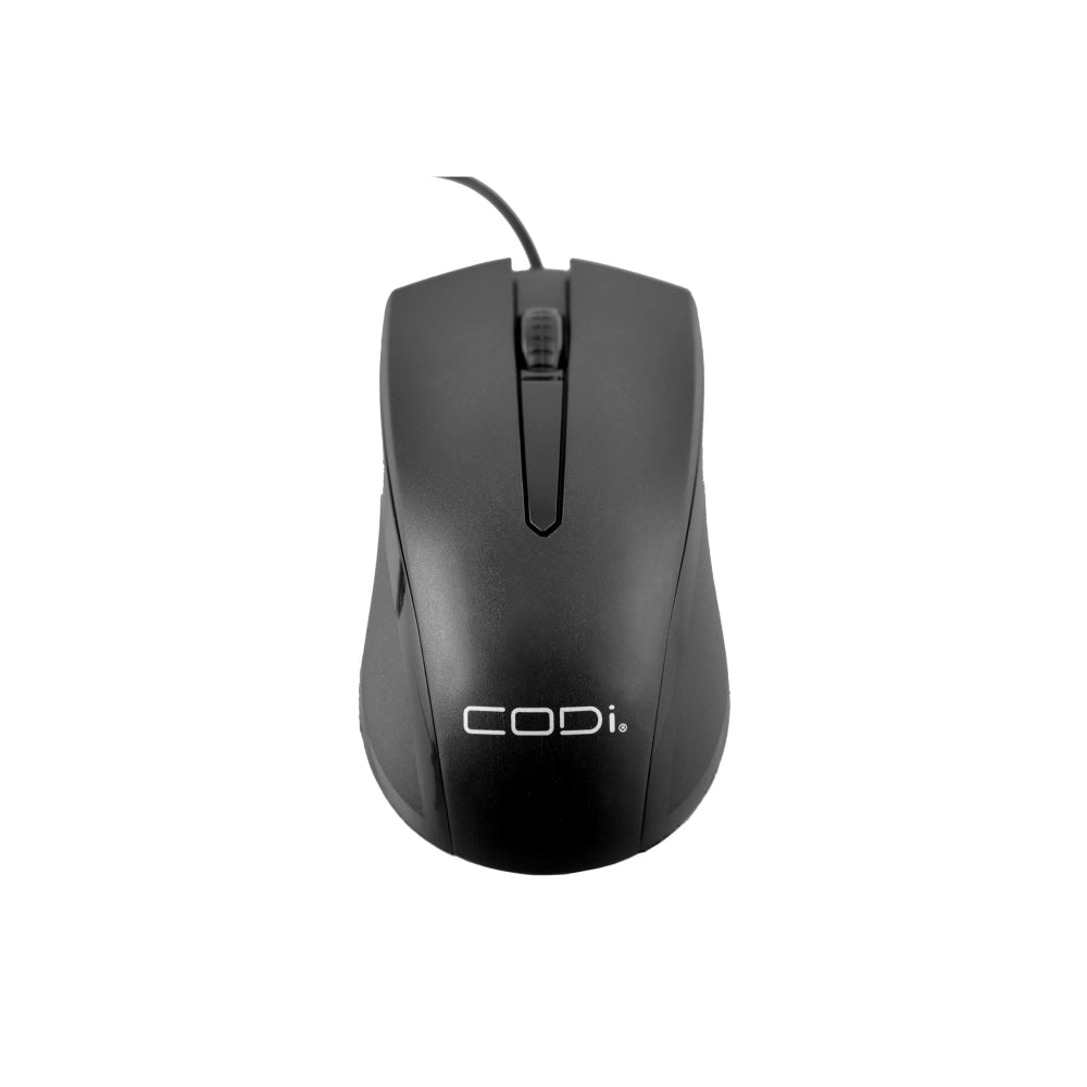 CODi Desktop - Mouse - right and left-handed - optical - 3 buttons - wired - USB