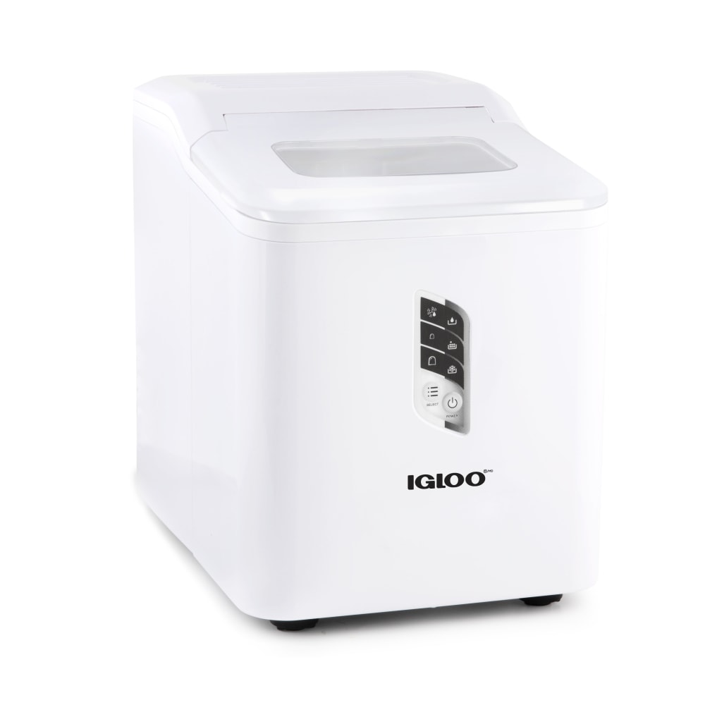 Igloo Automatic Self-Cleaning 26 Lb Ice Maker, White