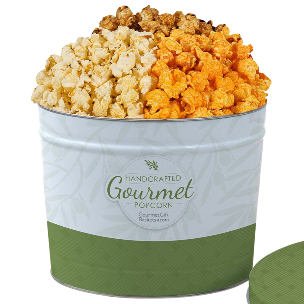 Gourmet Gift Baskets Traditional Gourmet Popcorn Tin