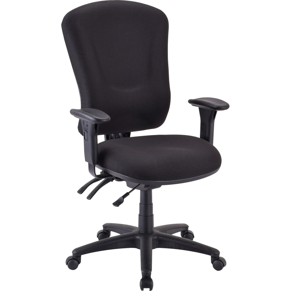 Lorell Accord Series Managerial Fabric Chair, Black