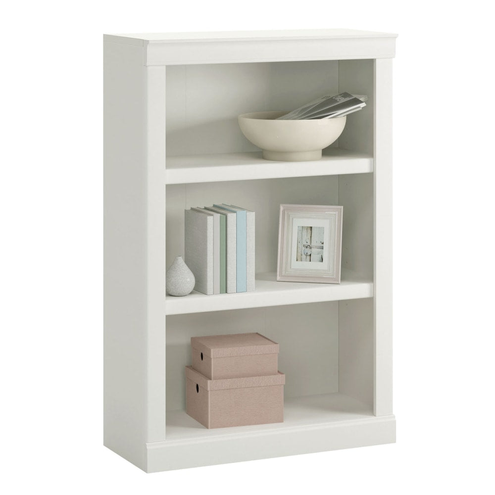 Realspace 45inH 3-Shelf Bookcase, Arctic White