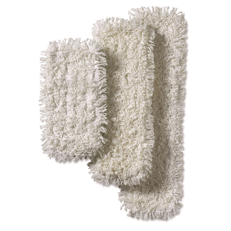 Easy Scrub Plus Flat Mop, Polyester/rayon, We, 5 1/2w X 18l, 10/pk, 4 Pk/ct