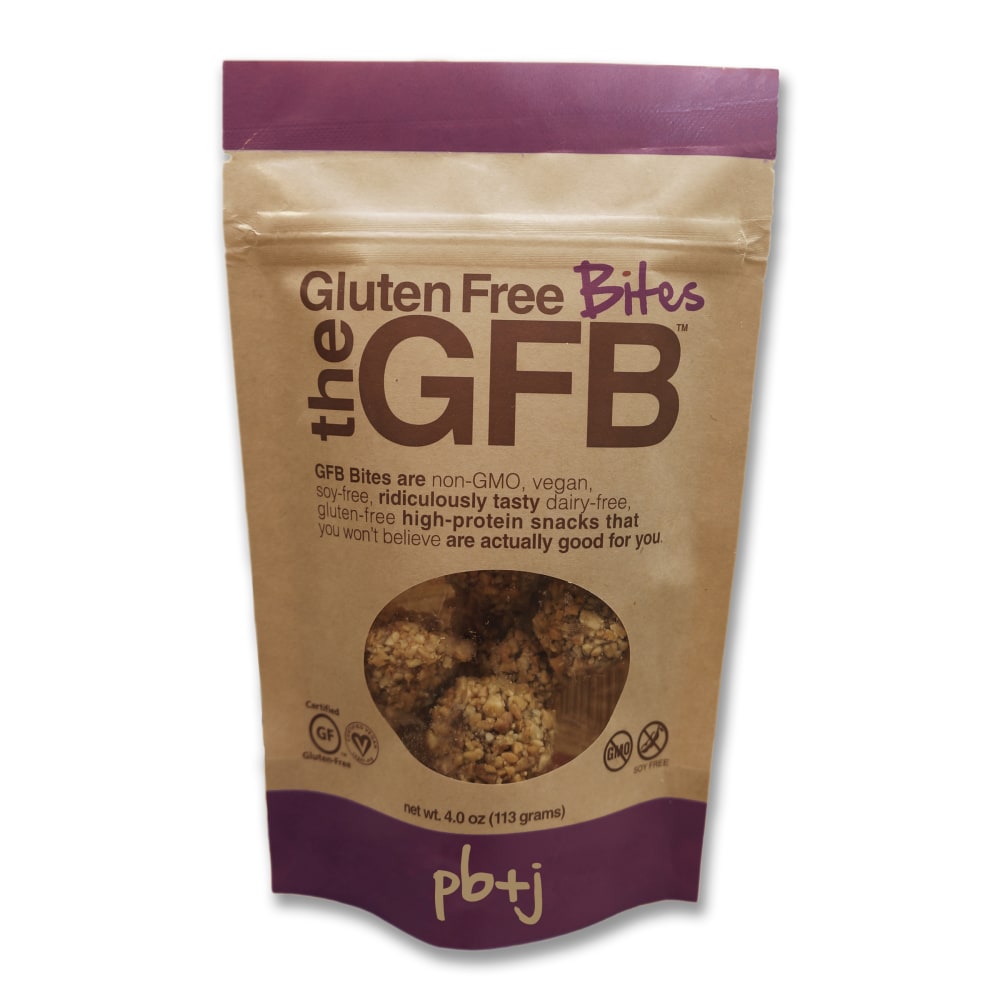 GFB The Gluten Free Bites, Peanut Butter and Jelly, 4 Oz, Pack Of 12