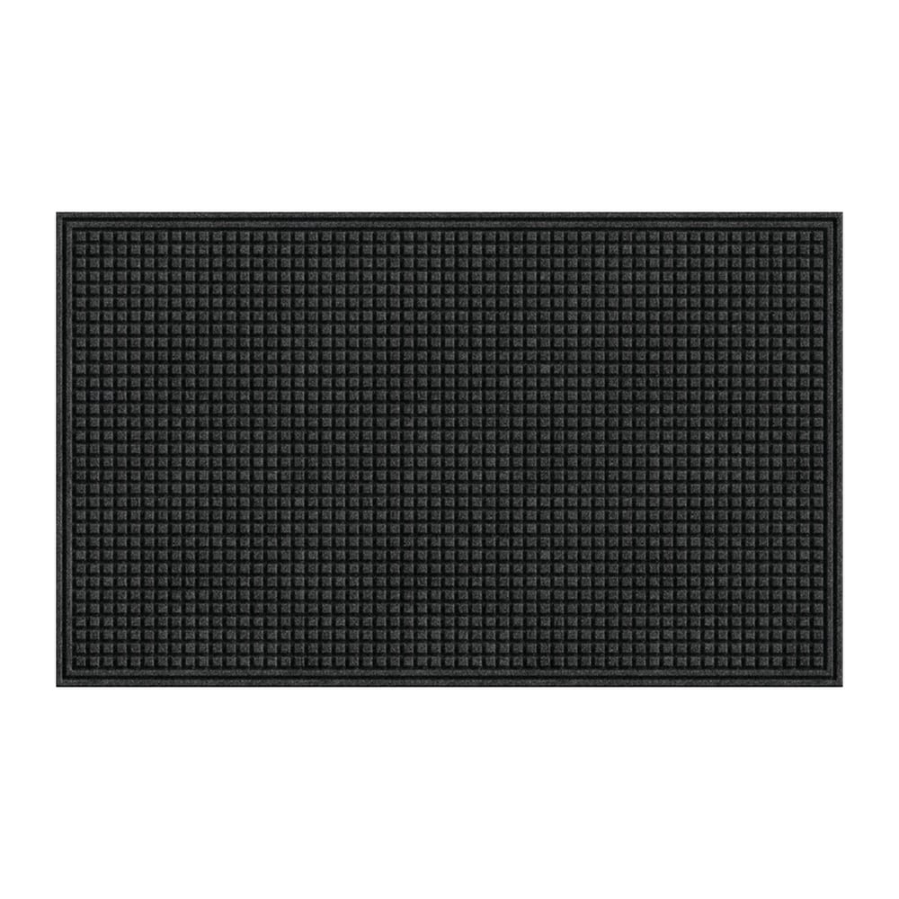 Apache Mills TireTuff Royale High-Traffic Entrance Mat, 36inH x 60inW, Onyx
