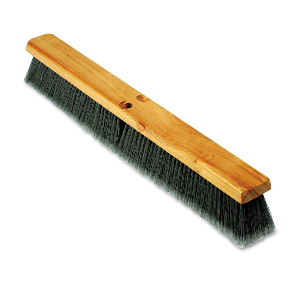 Boardwalk Floor Brush Head, 24in, Gray