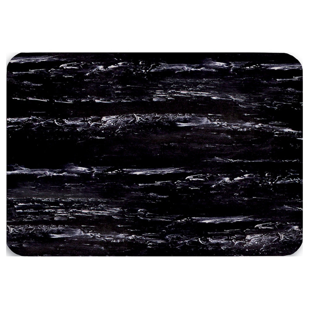 Office Depot Brand K-Marble Foot Anti-Fatigue Mat, 24inH x 36inW, Black/White