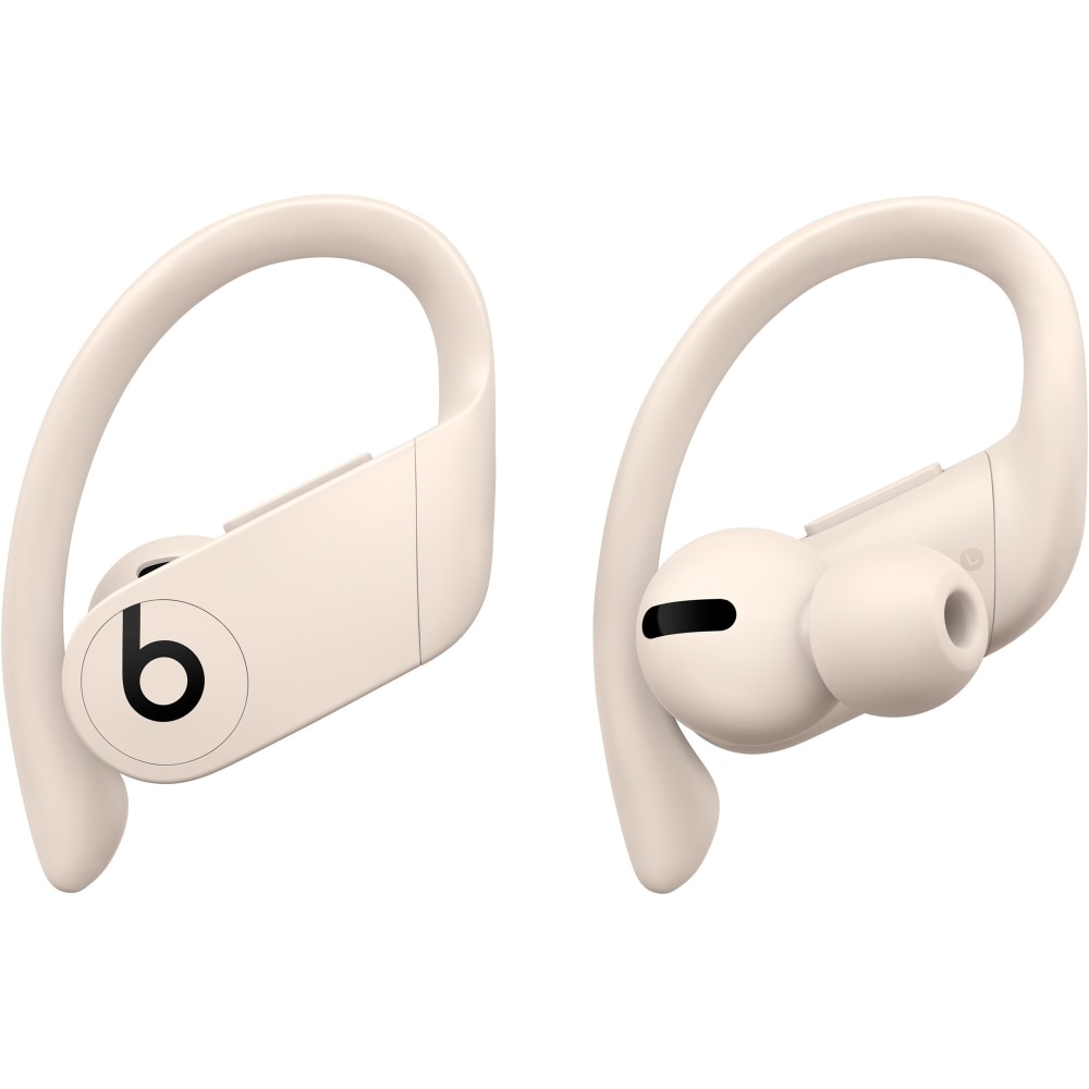 Beats by Dr. Dre Powerbeats Pro Totally Wireless Earphones - Stereo - Wireless - Bluetooth - Over-the-ear, Earbud - Binaural - In-ear - Ivory