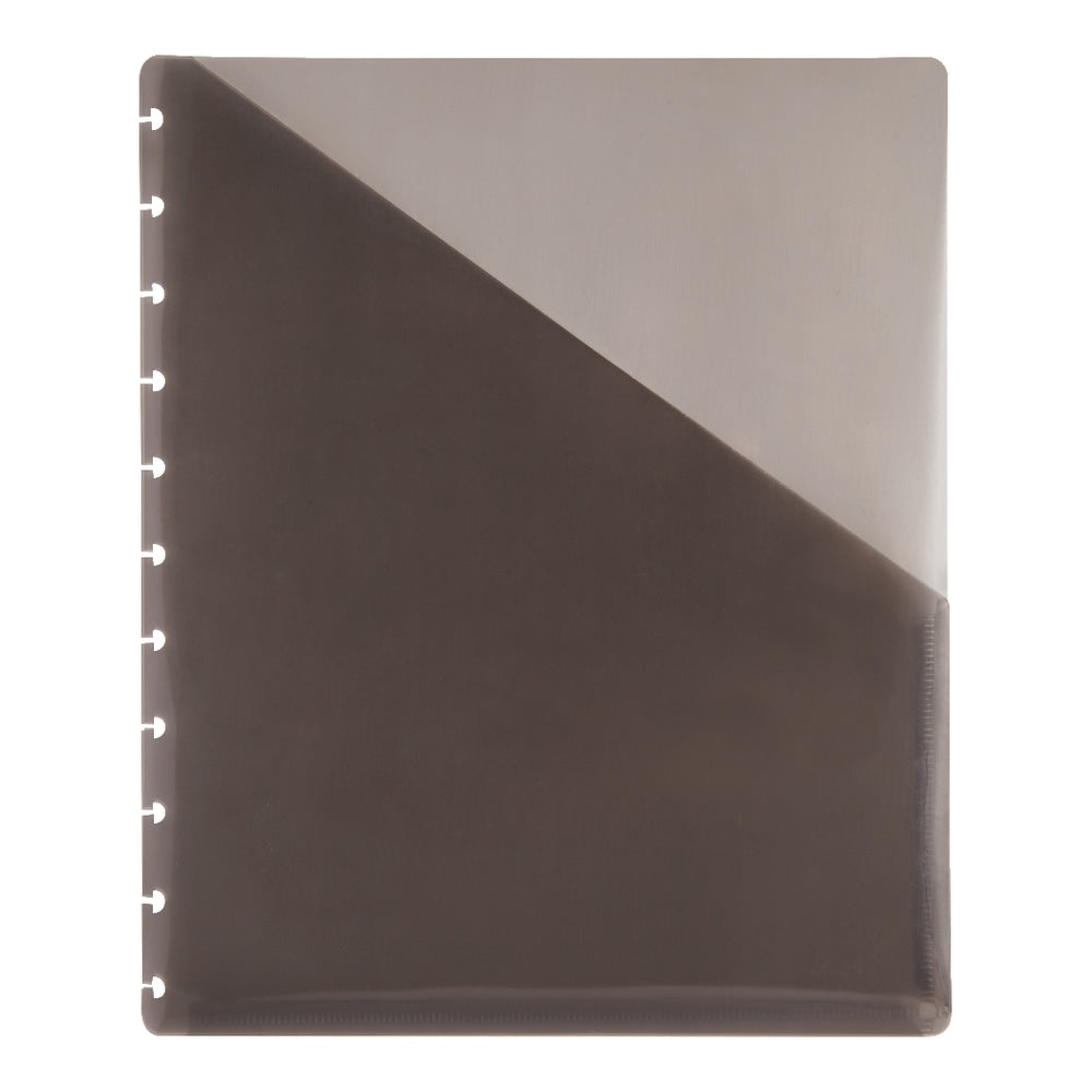 TUL Discbound Pocket Dividers, Letter Size, Gray, Pack Of 2